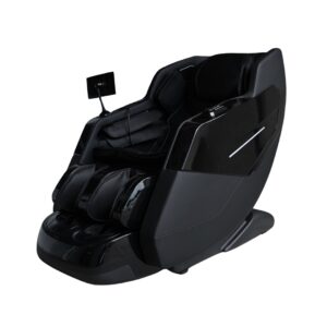 IWAO Apollo Pro med ultimativ komfort - 3D Massagestol - Sort