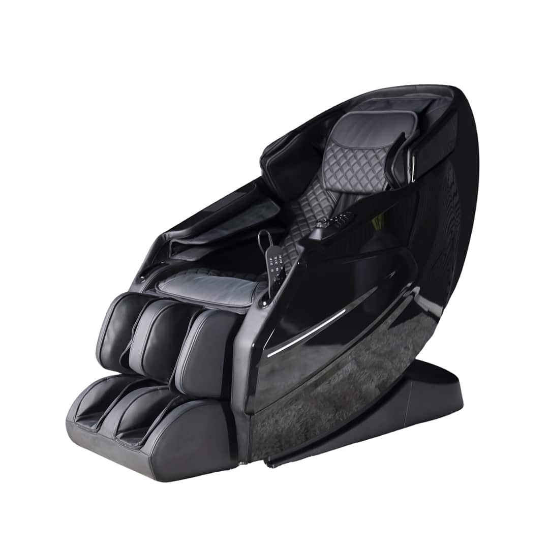 IWAO Gravity med stemmekontrol - 4D Massagestol - Sort